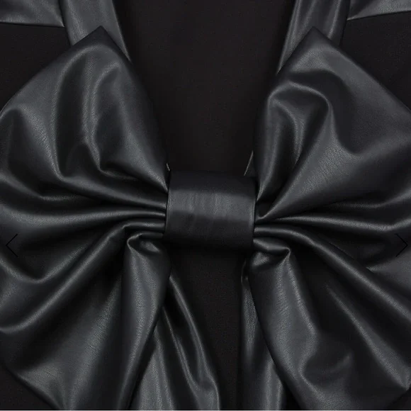 The Kooples Short Black Dress with Bow Back (FR 3/US 8) - Picture 3 of 5